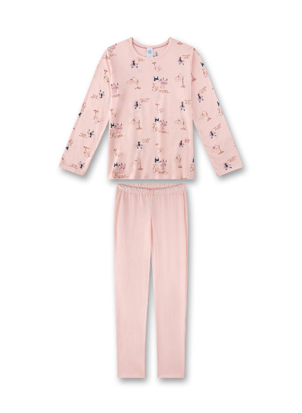 Sanetta Mädchen-Schlafanzug Rosa