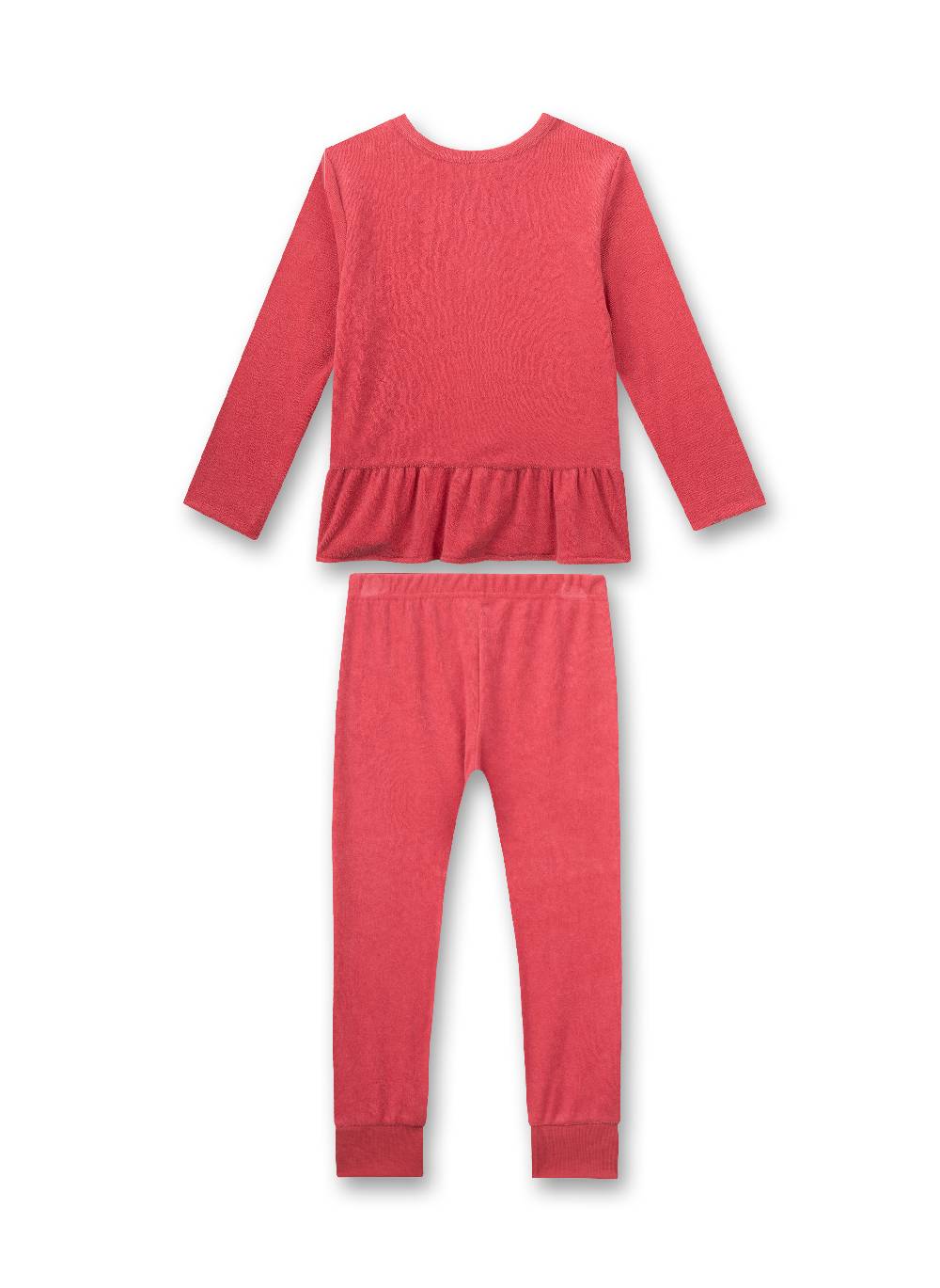 Sanetta Mädchen-Schlafanzug Rosa Aus Frottee