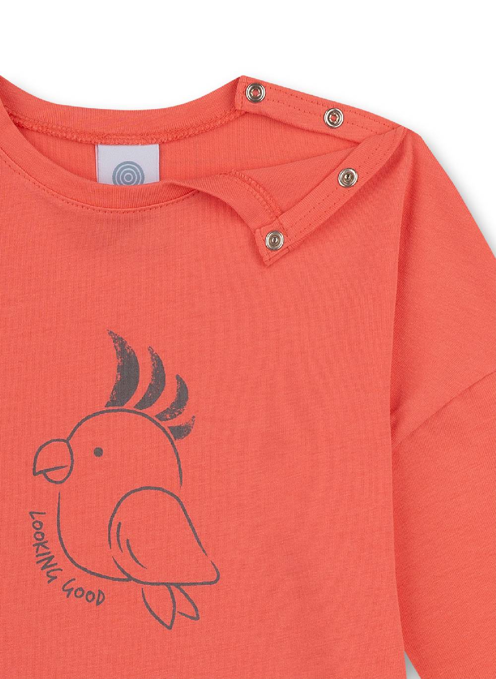 Sanetta Mädchen-Schlafanzug Rosa Cockatoo