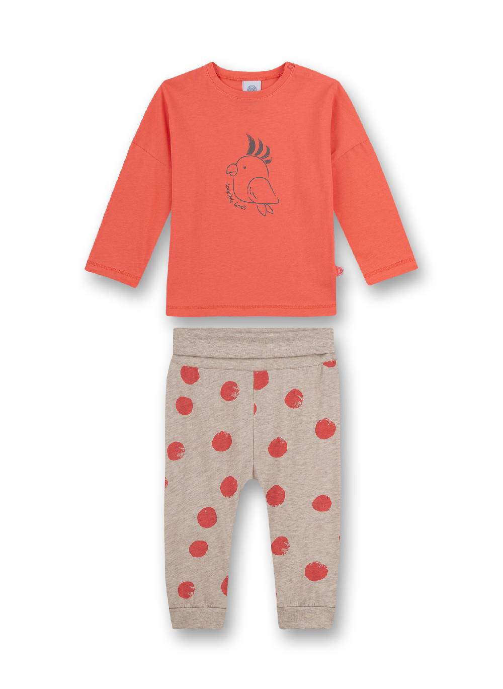 Sanetta Mädchen-Schlafanzug Rosa Cockatoo