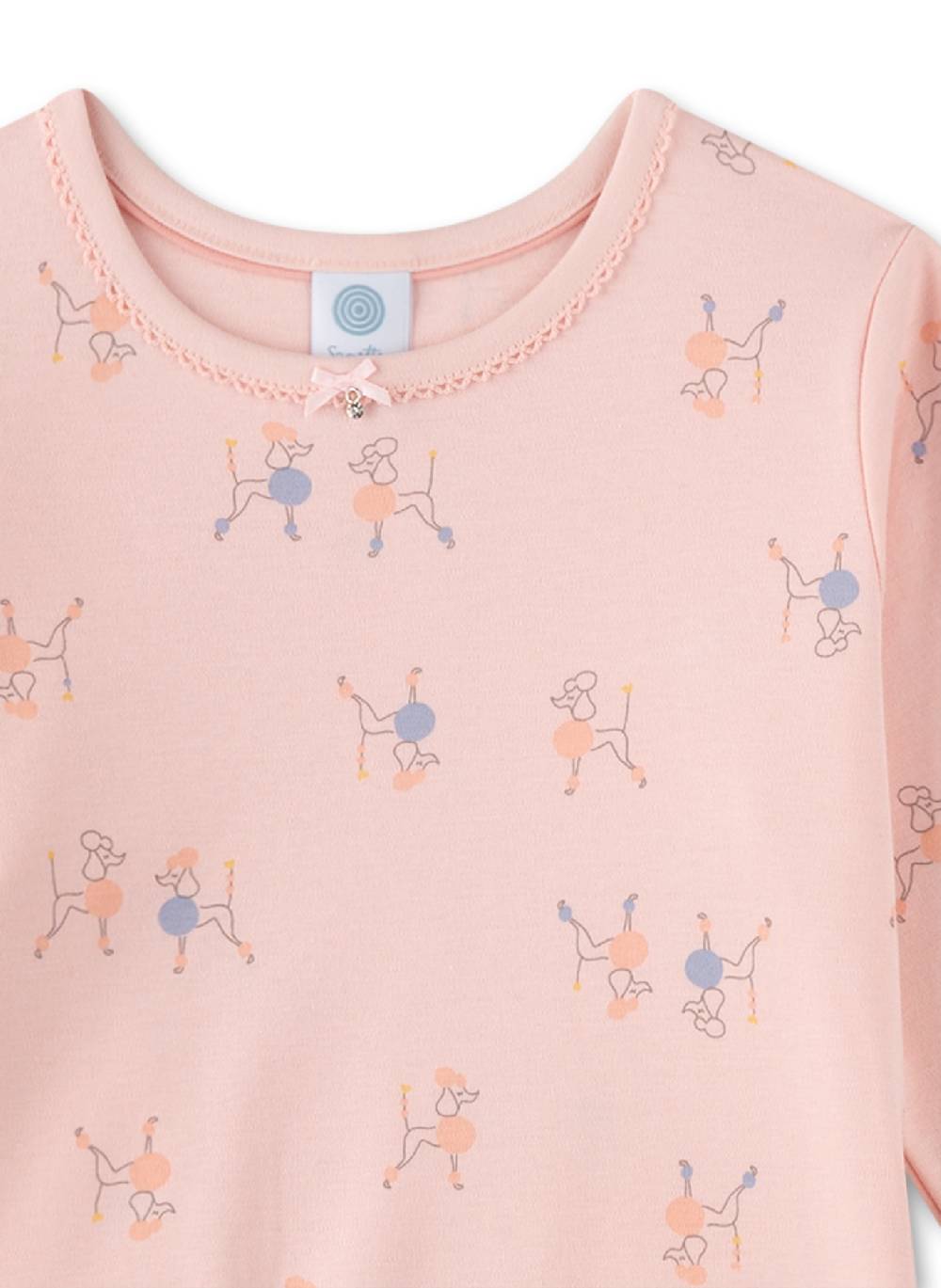 Sanetta Mädchen-Schlafanzug Rosa