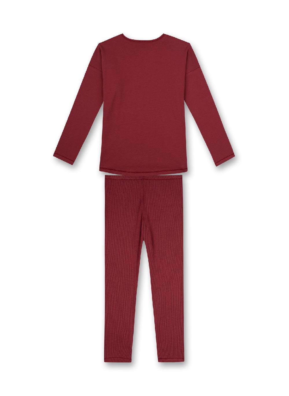 Sanetta Mädchen-Schlafanzug Rot