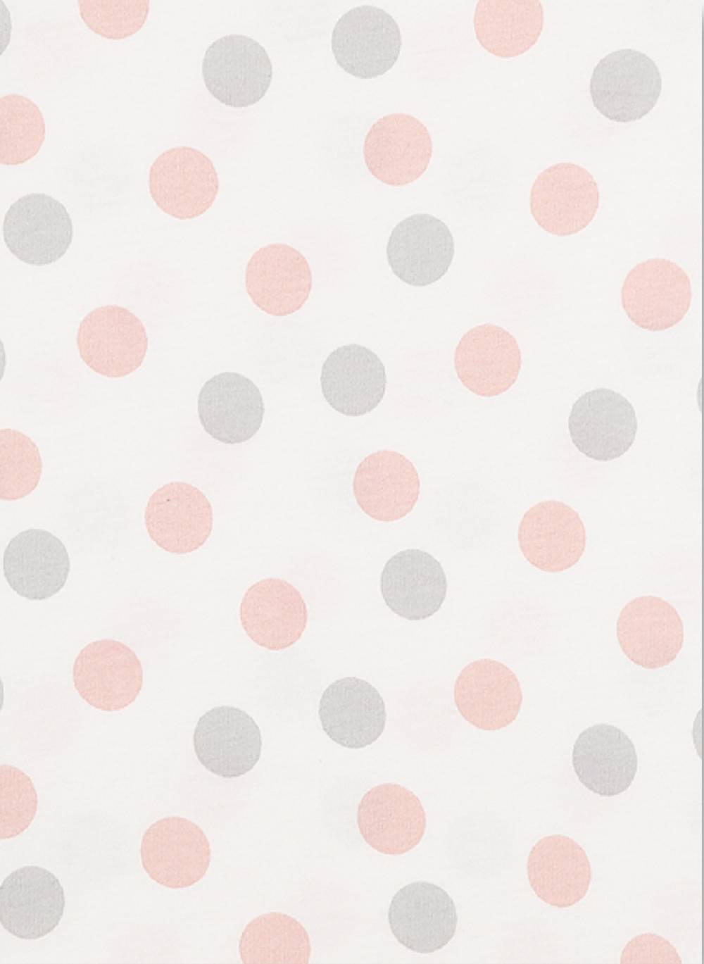 Sanetta Mädchen-Schlafanzug Weiß Dots-Allover