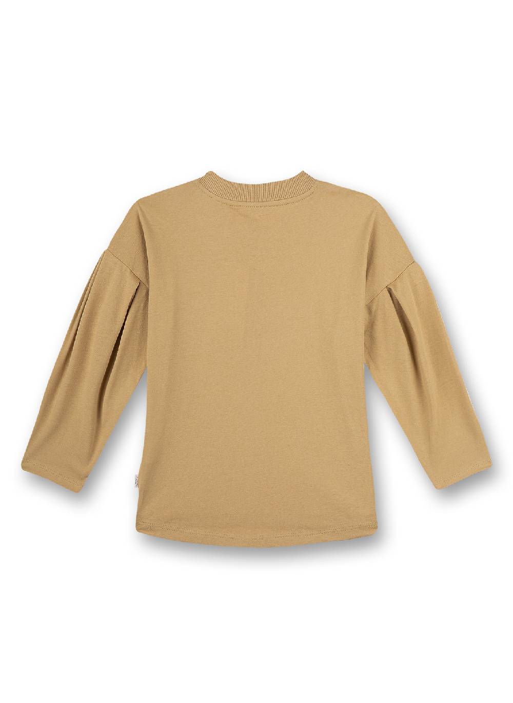 Sanetta Mädchen-Shirt Langarm Beige