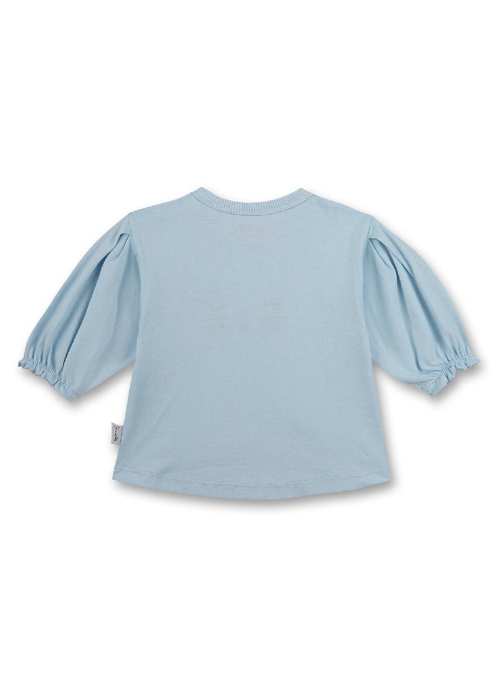 Sanetta Mädchen-Shirt Langarm Hellblau Lovely Leo