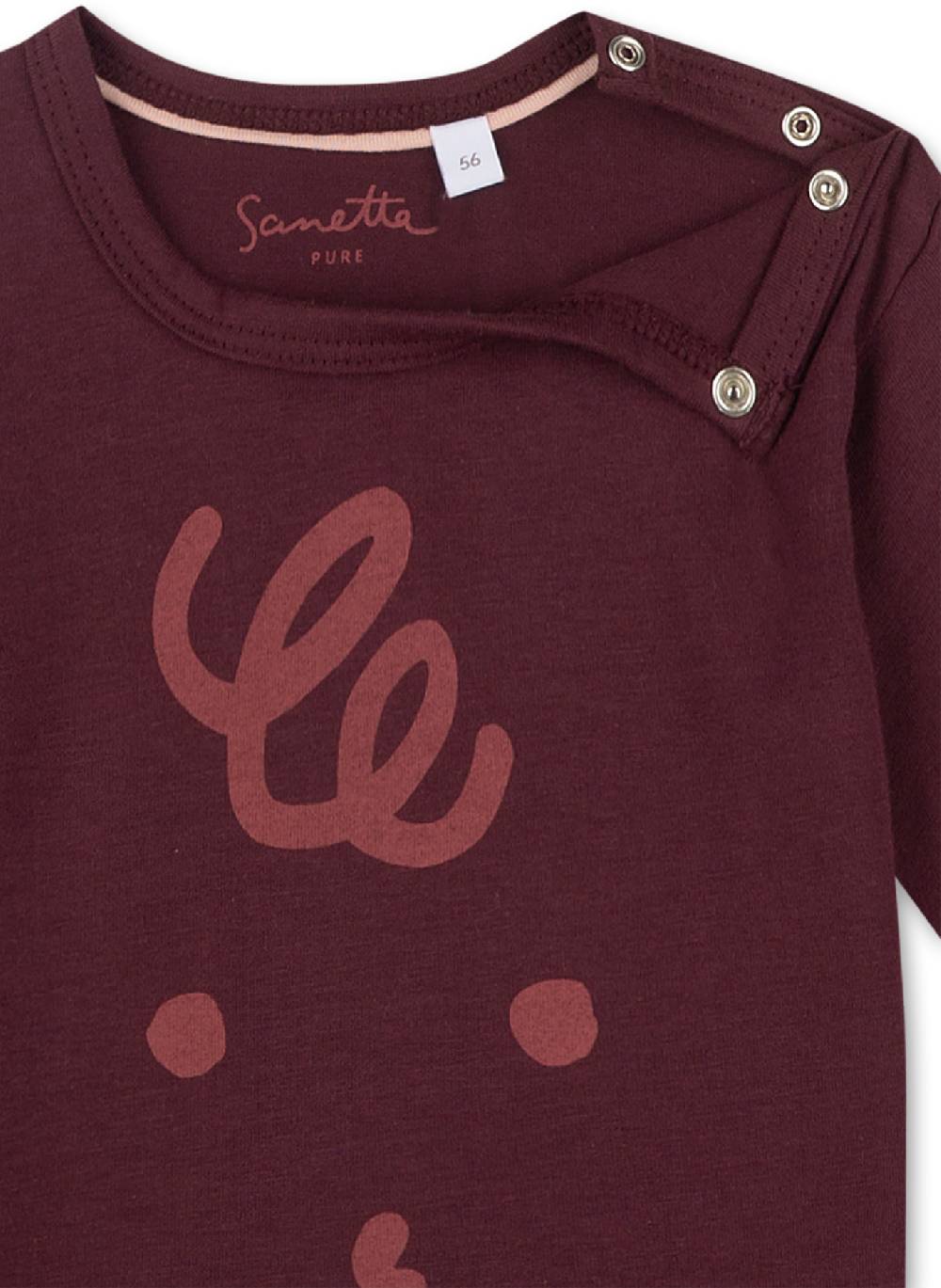 Sanetta Mädchen-Shirt Langarm Lila