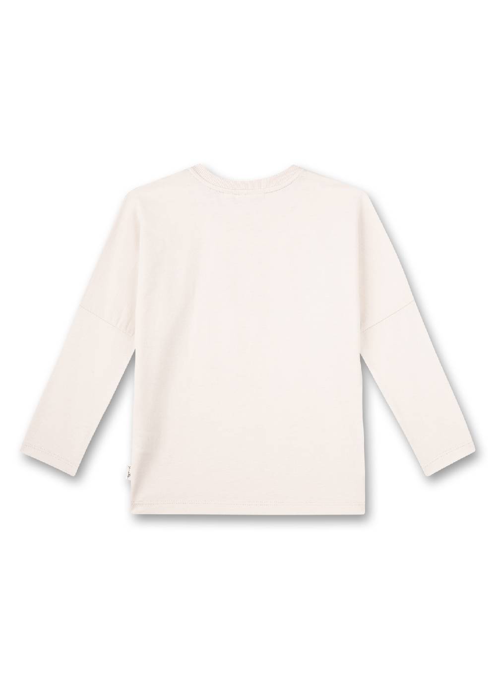Sanetta Mädchen-Shirt Langarm Off-White