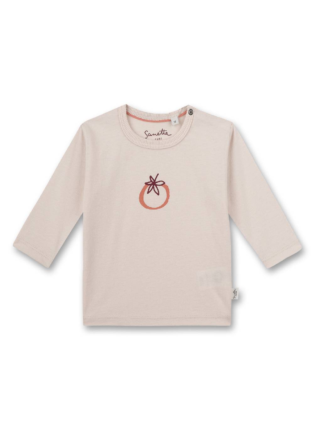 Sanetta Mädchen-Shirt langarm Off-White