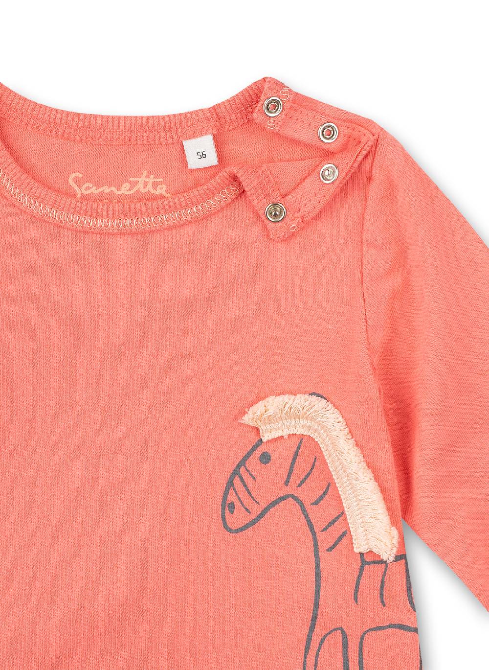 Sanetta Mädchen-Shirt Langarm Pink