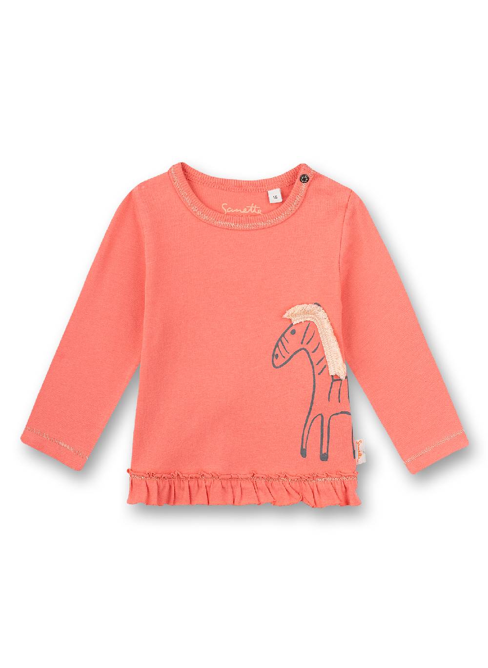 Sanetta Mädchen-Shirt langarm Pink