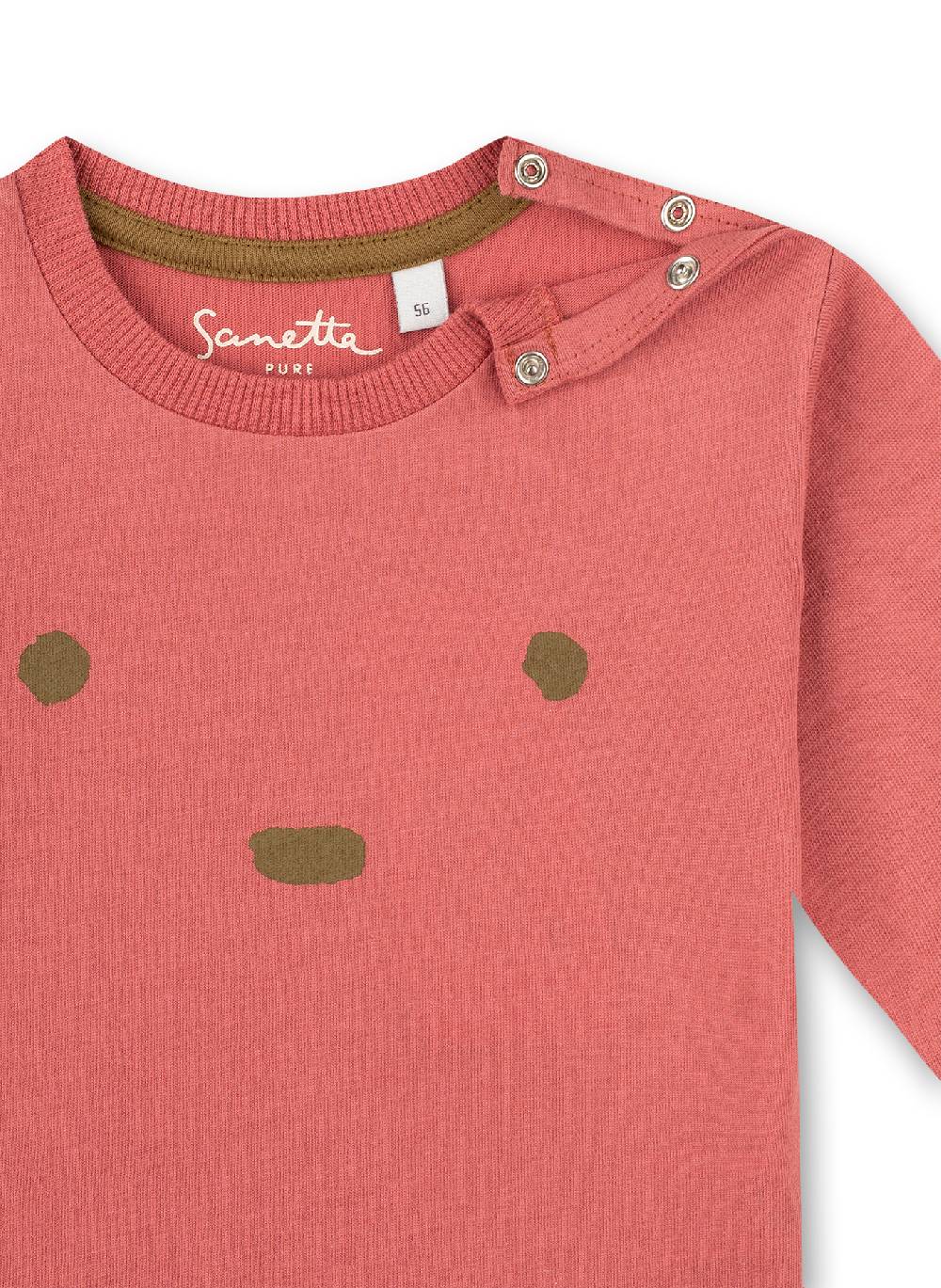 Sanetta Mädchen-Shirt Langarm Rosa