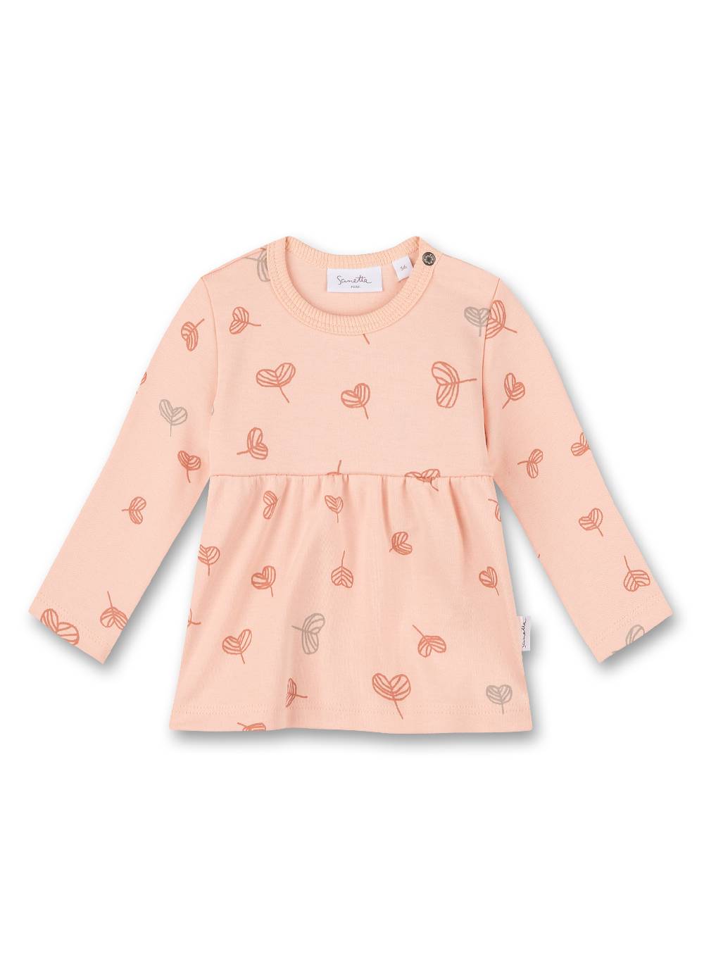 Sanetta Mädchen-Shirt langarm Rosa