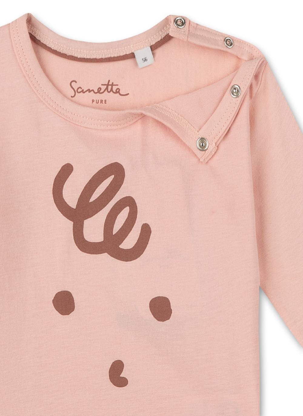 Sanetta Mädchen-Shirt Langarm Rosa