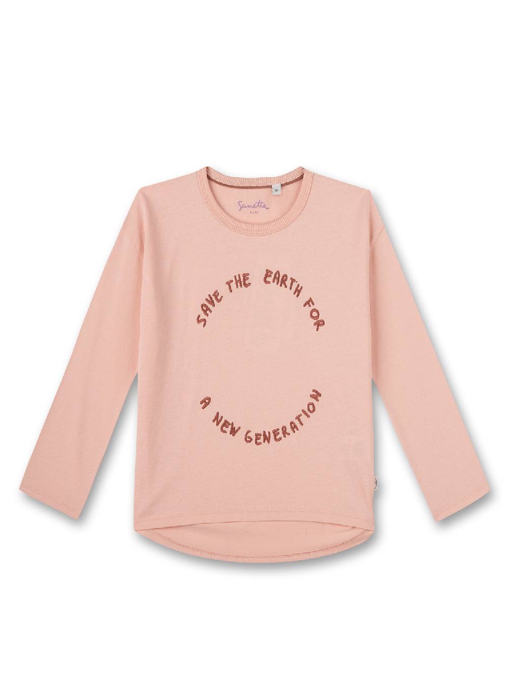 Sanetta Mädchen-Shirt langarm Rosa