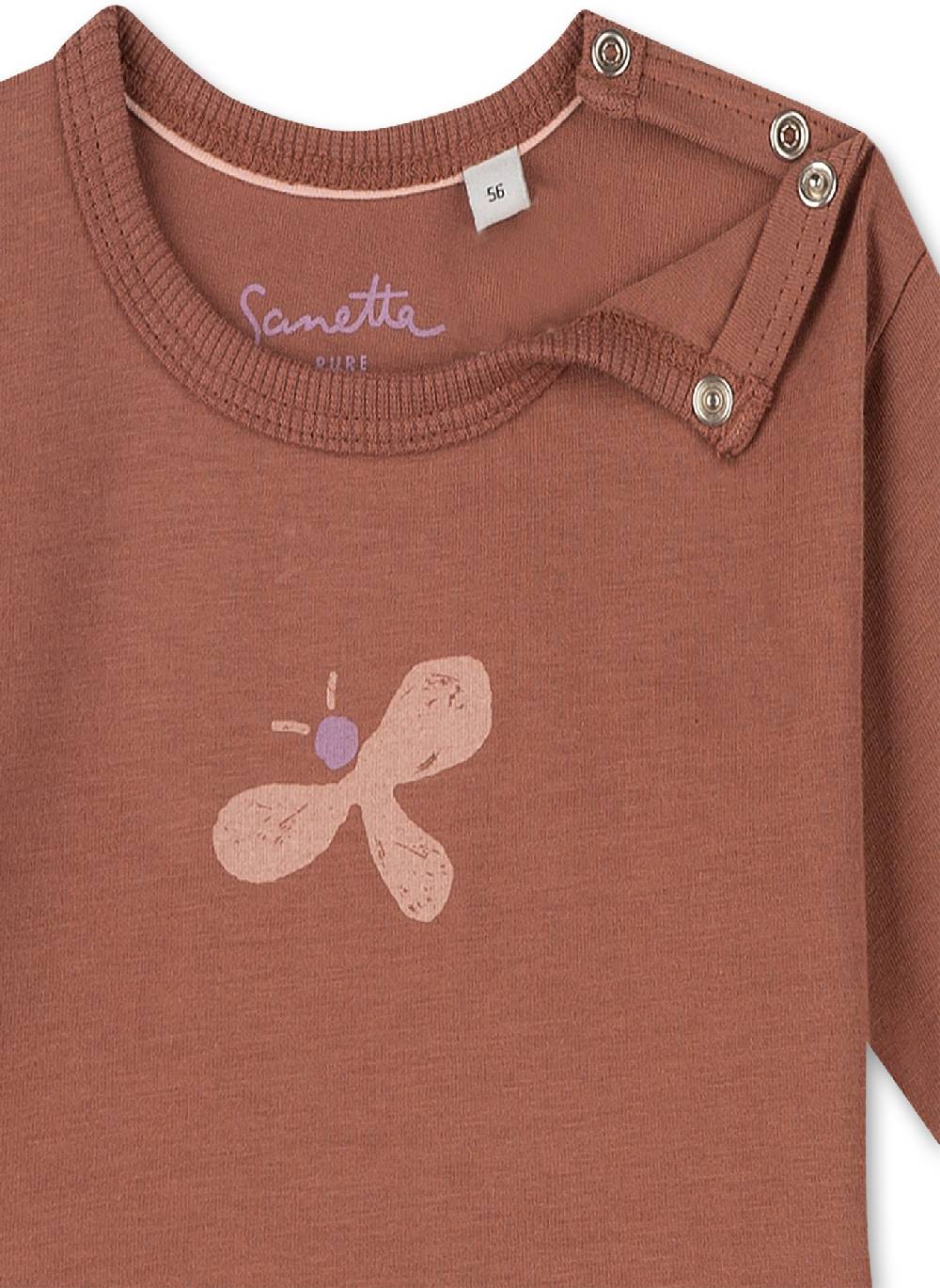 Sanetta Mädchen-Shirt Langarm Rosa