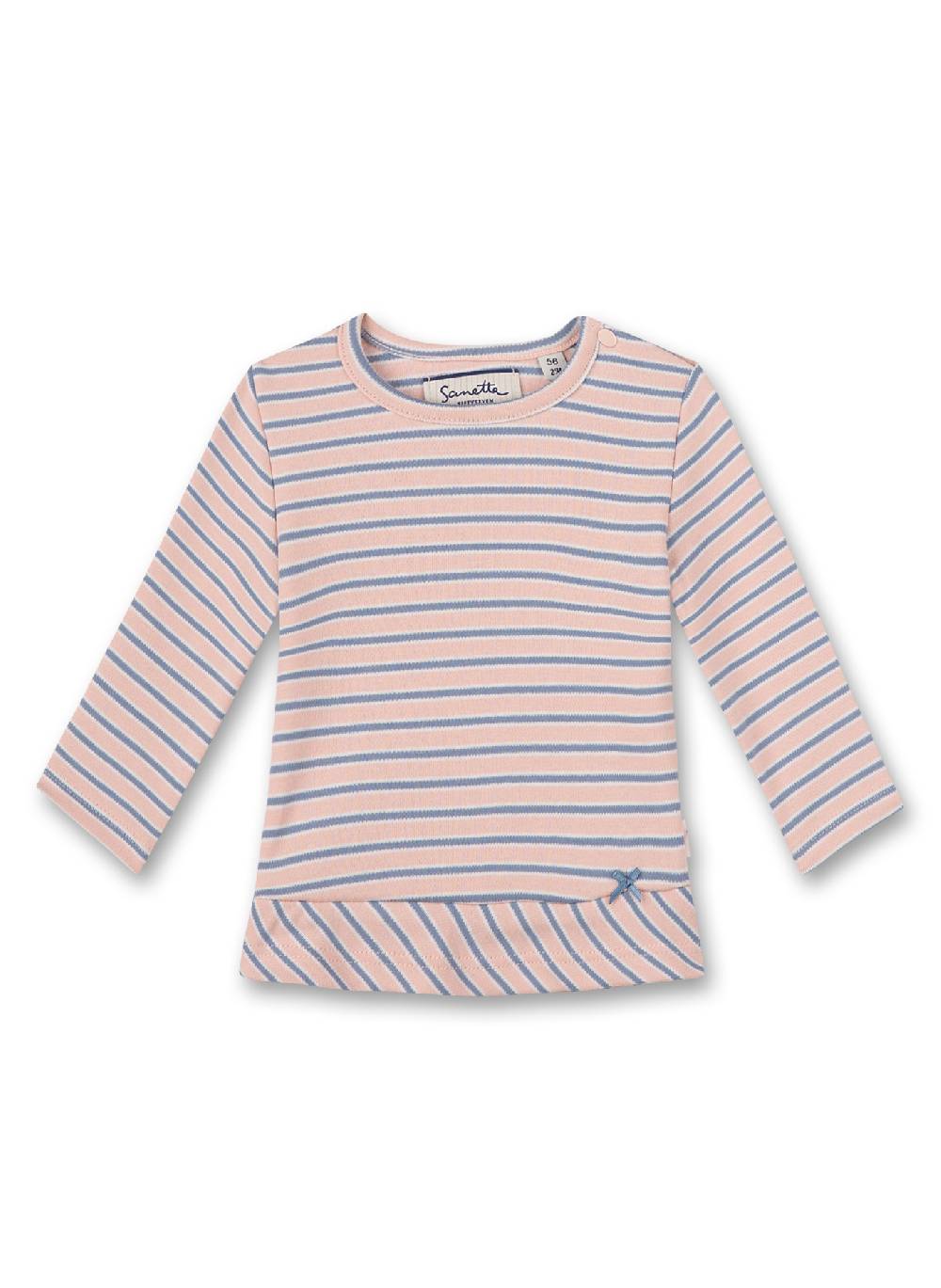 Sanetta Mädchen-Shirt langarm Rosa Little Spikes