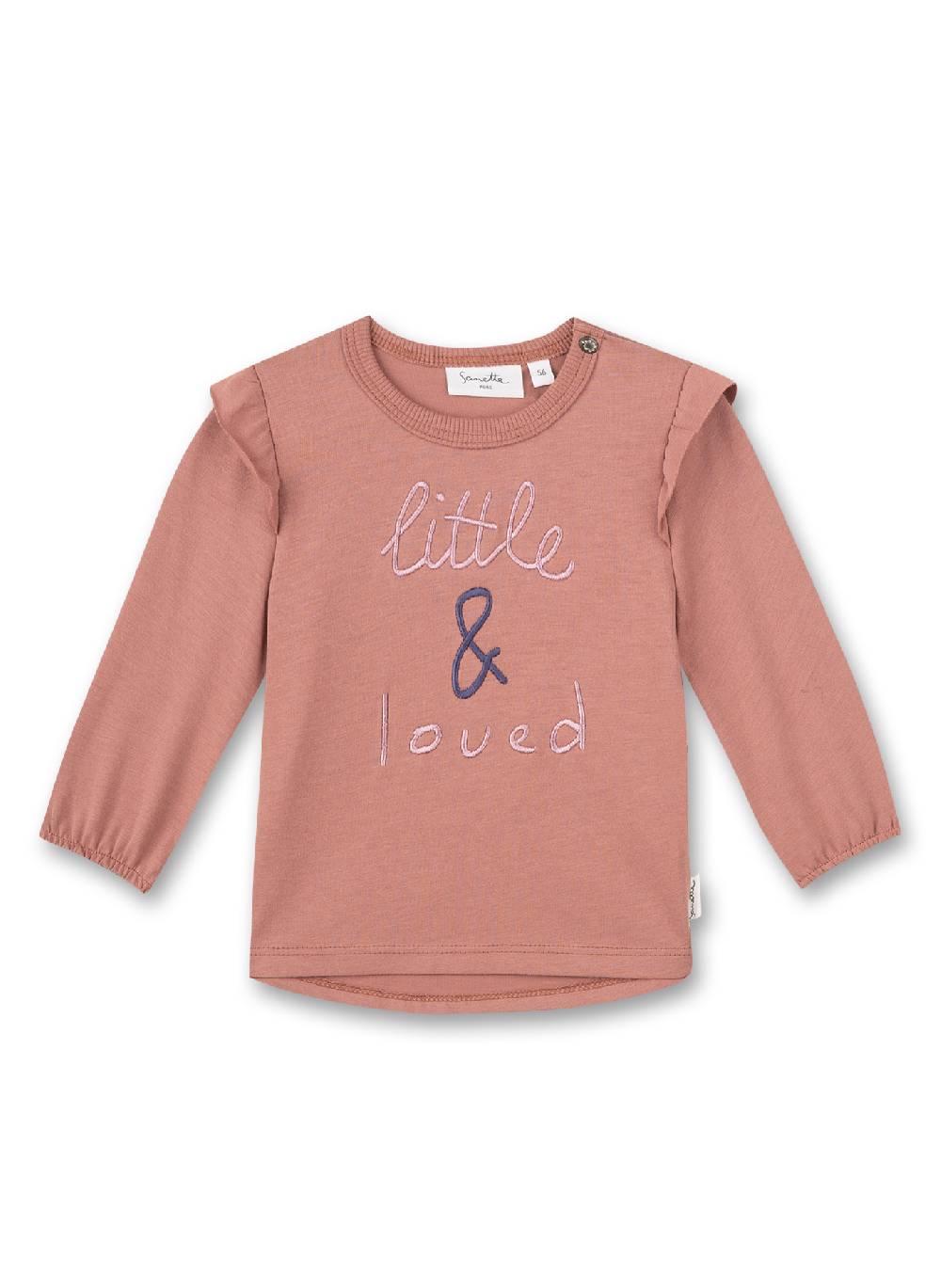 Sanetta Mädchen-Shirt langarm Rosa