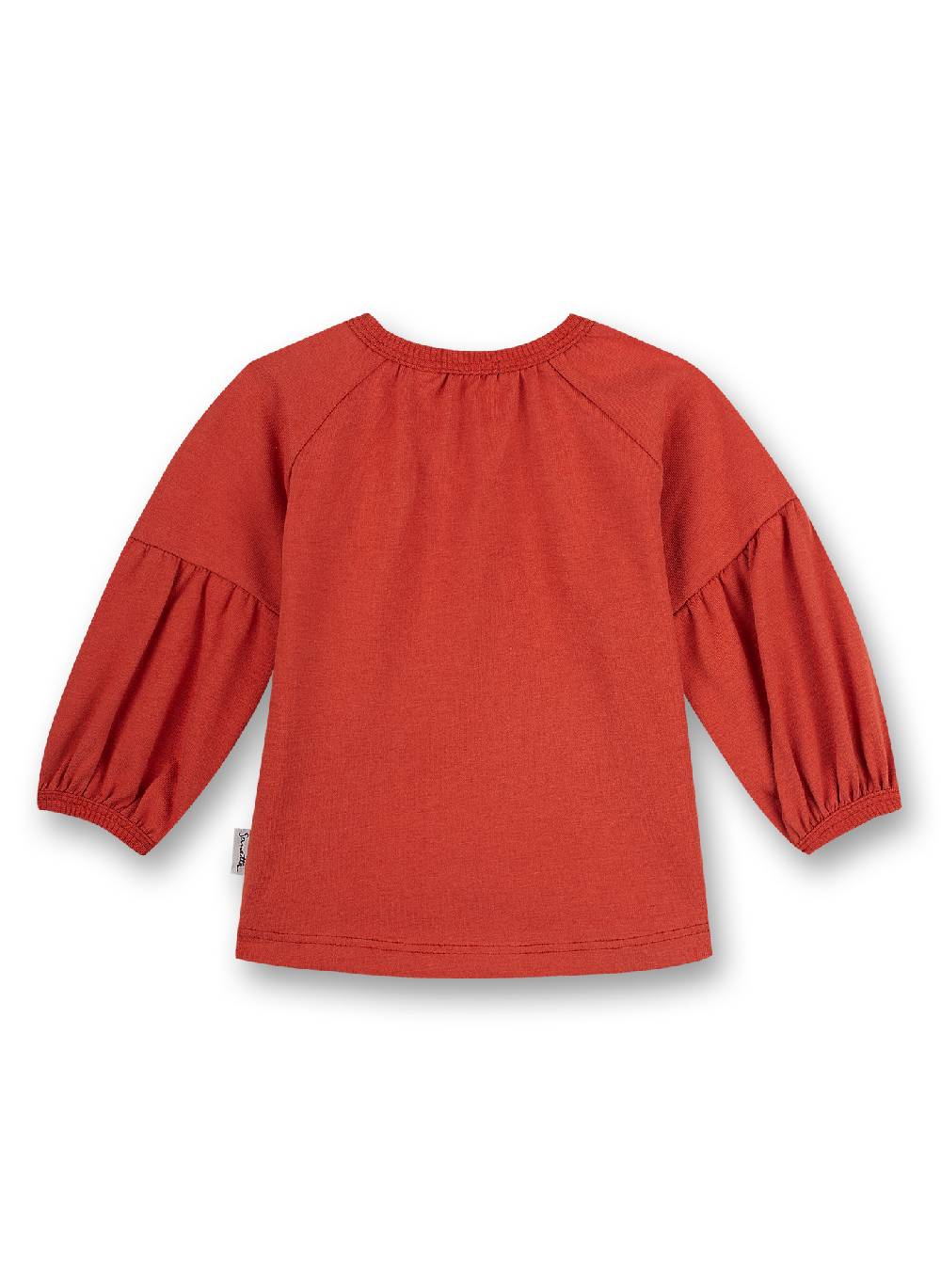 Sanetta Mädchen-Shirt Langarm Rot Cheeky Lamb