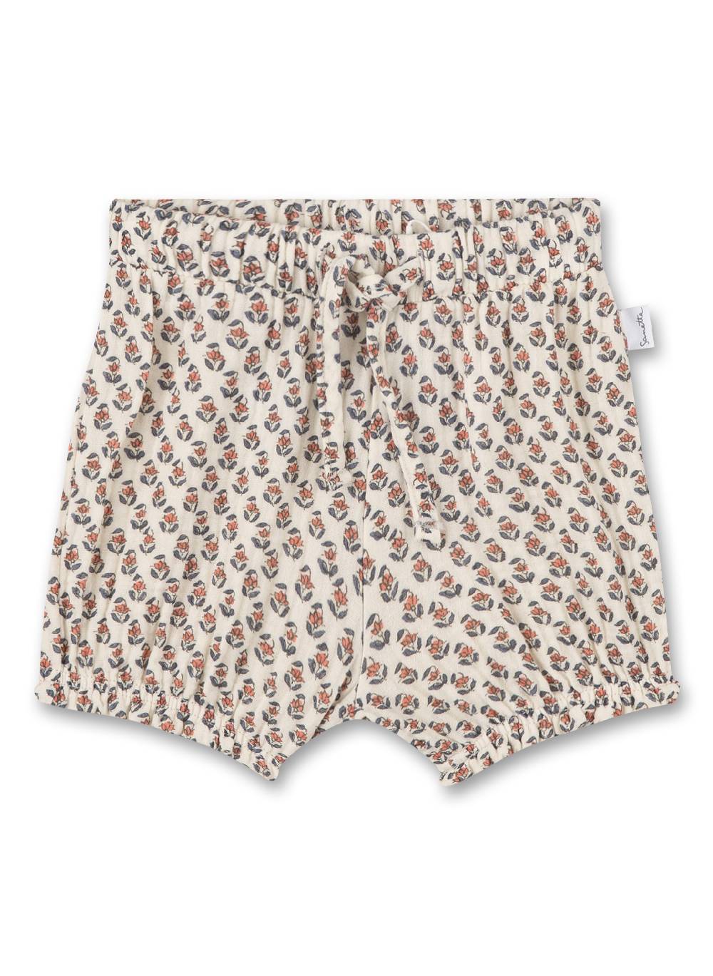 Sanetta Mädchen-Shorts Beige Musselin