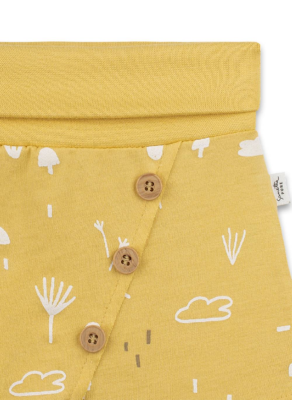 Sanetta Mädchen-Shorts Gelb