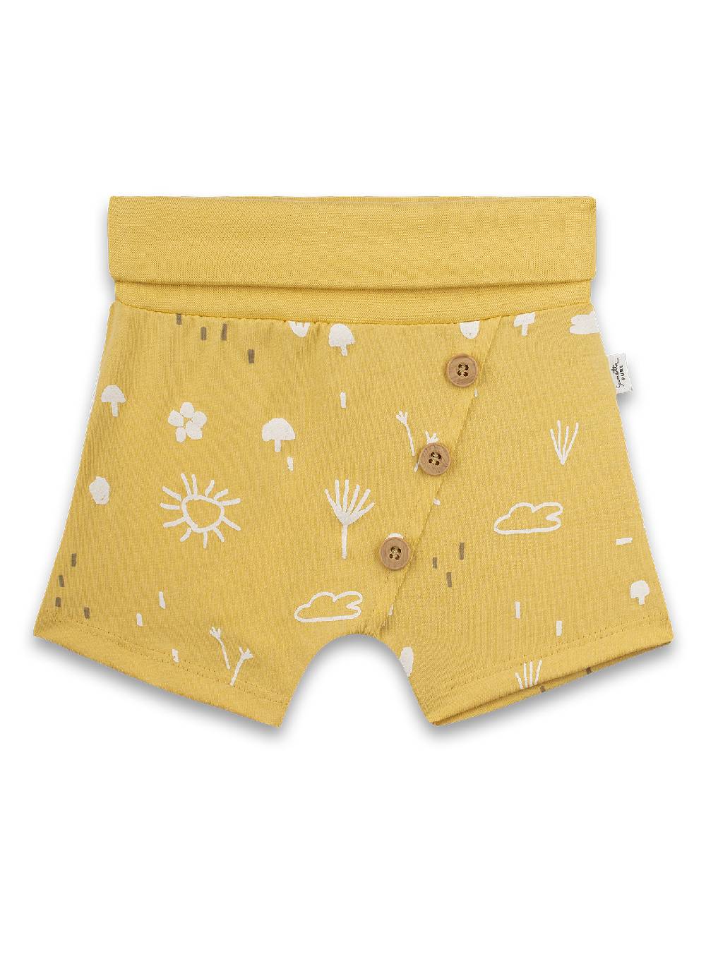 Sanetta Mädchen-Shorts Gelb