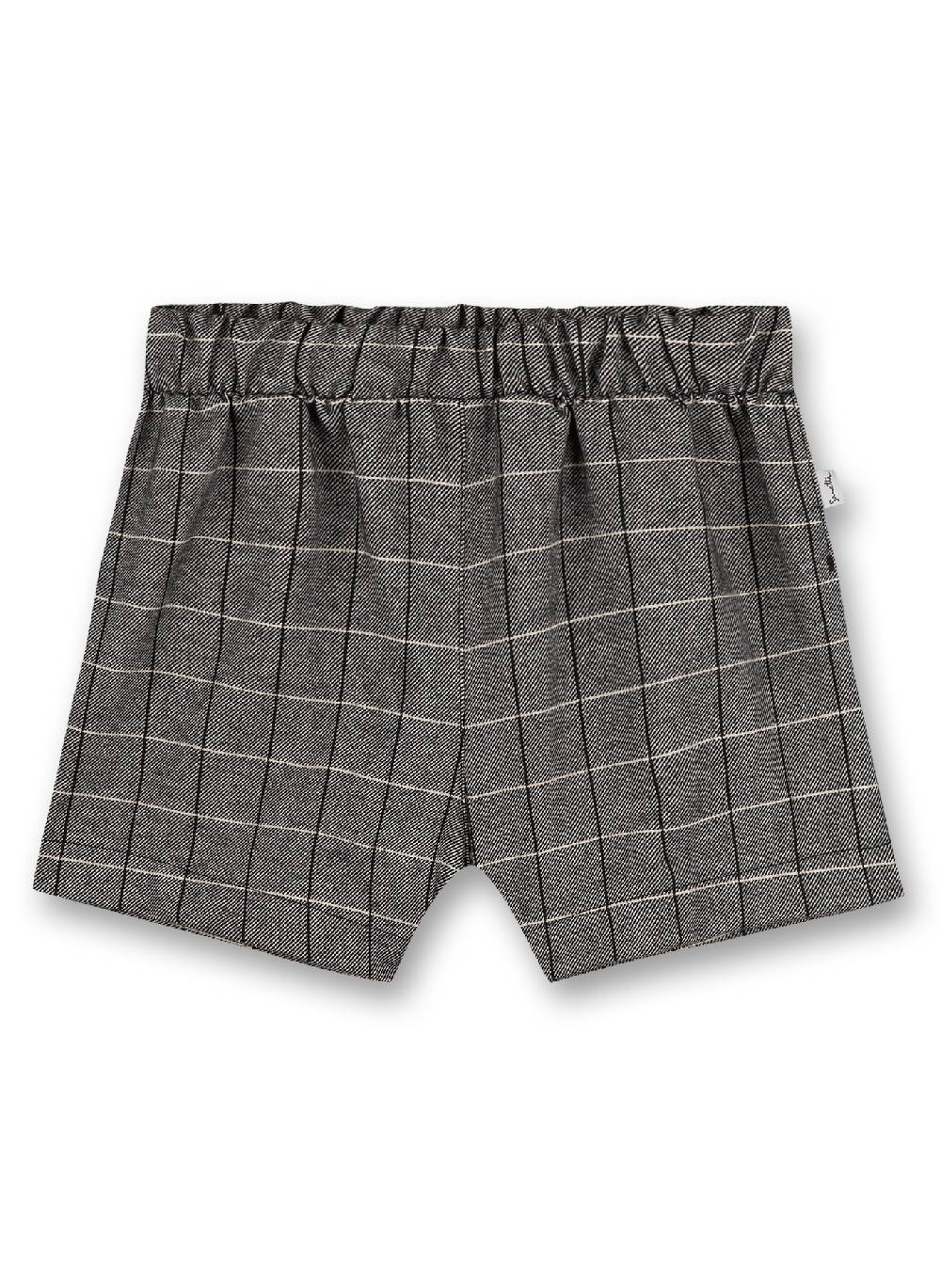 Sanetta Mädchen-Shorts Grau Sweet Desaster