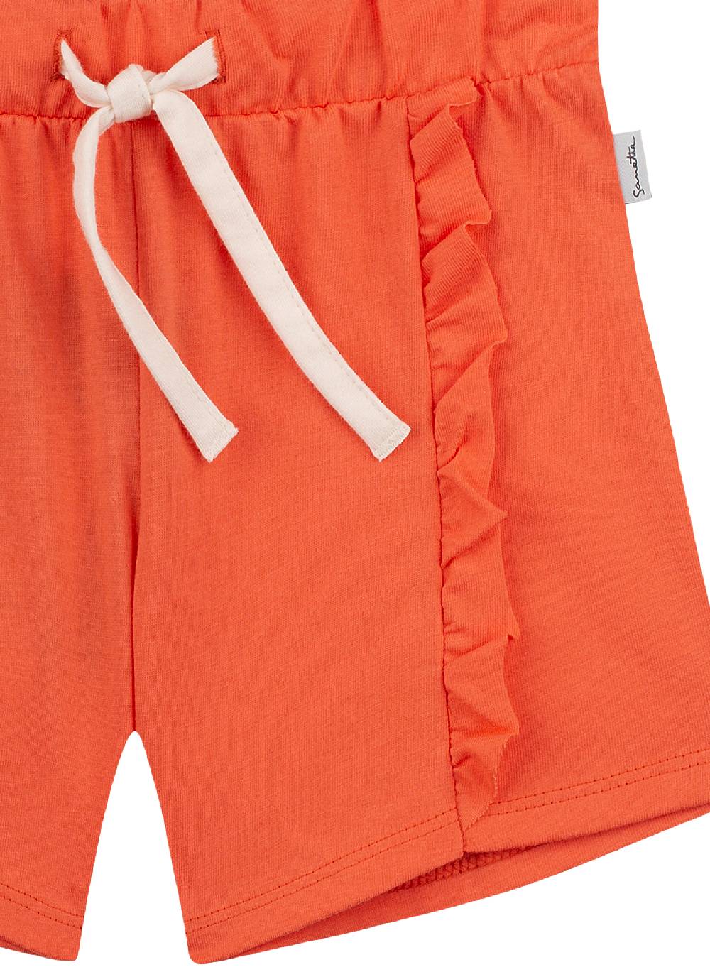 Sanetta Mädchen-Shorts Rot Beach