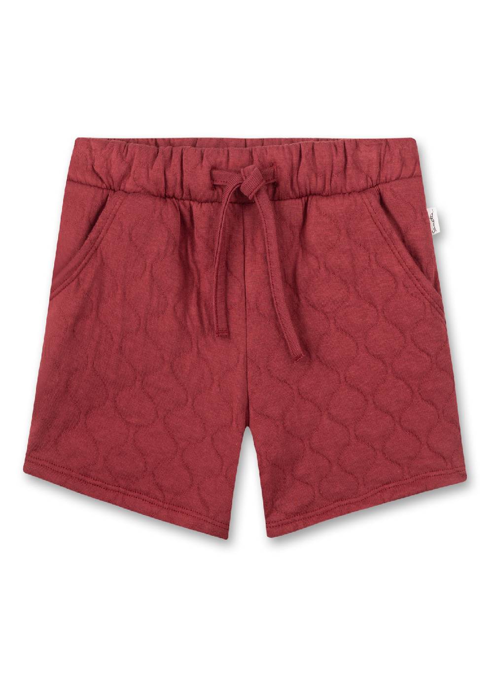 Sanetta Mädchen-Shorts Rot in Steppoptik