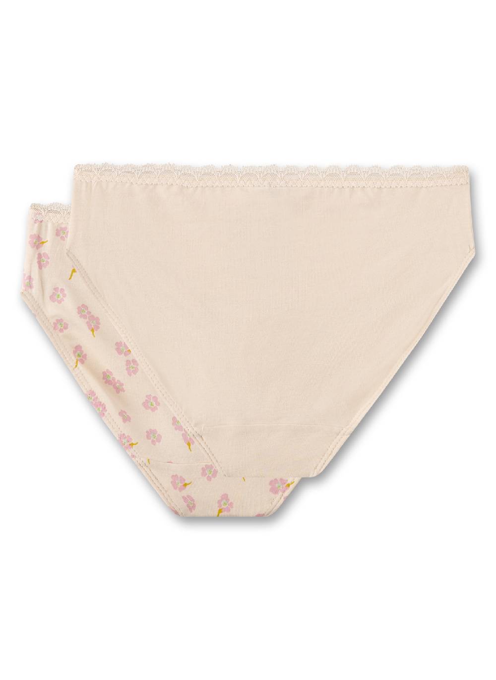 Sanetta Mädchen-Slips (Doppelpack) Beige