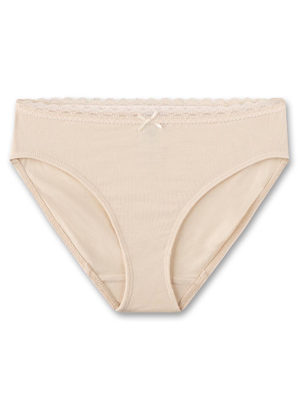 Sanetta Mädchen-Slips (Doppelpack) Beige