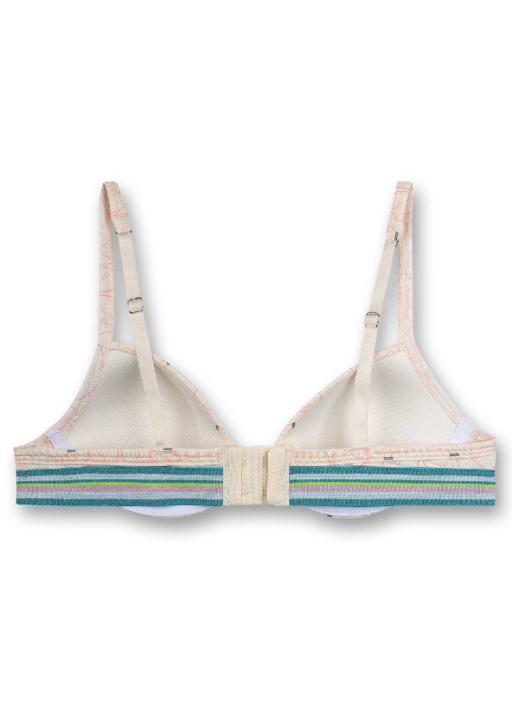 Sanetta Mädchen-Soft Cup Bra Beige Eyes See You