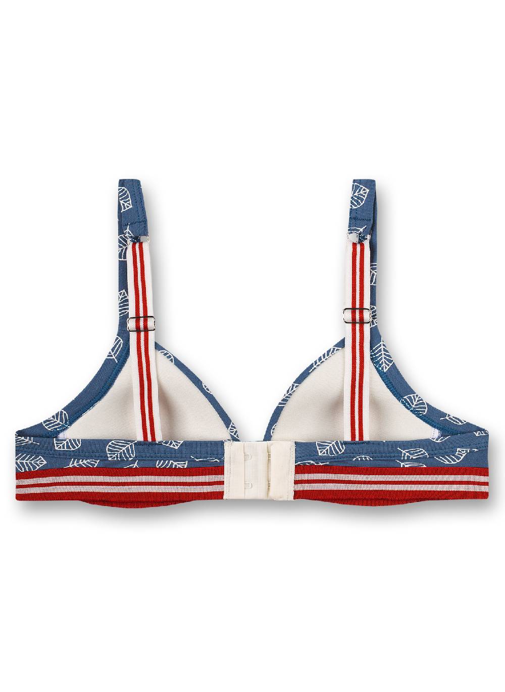 Sanetta Mädchen-Soft Cup Bra Blau Ethno