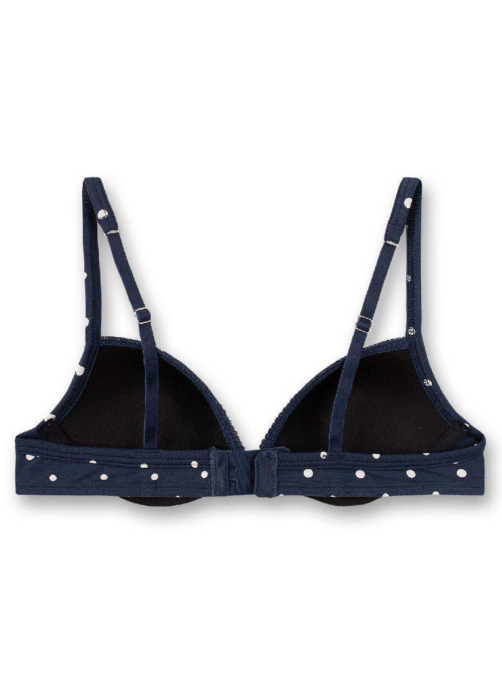 Sanetta Mädchen-Soft Cup Bra Dunkelblau Dots
