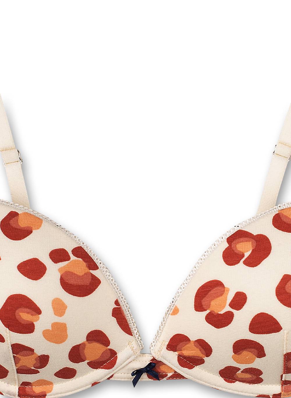 Sanetta Mädchen-Soft Cup Bra Rosa Leo Flower