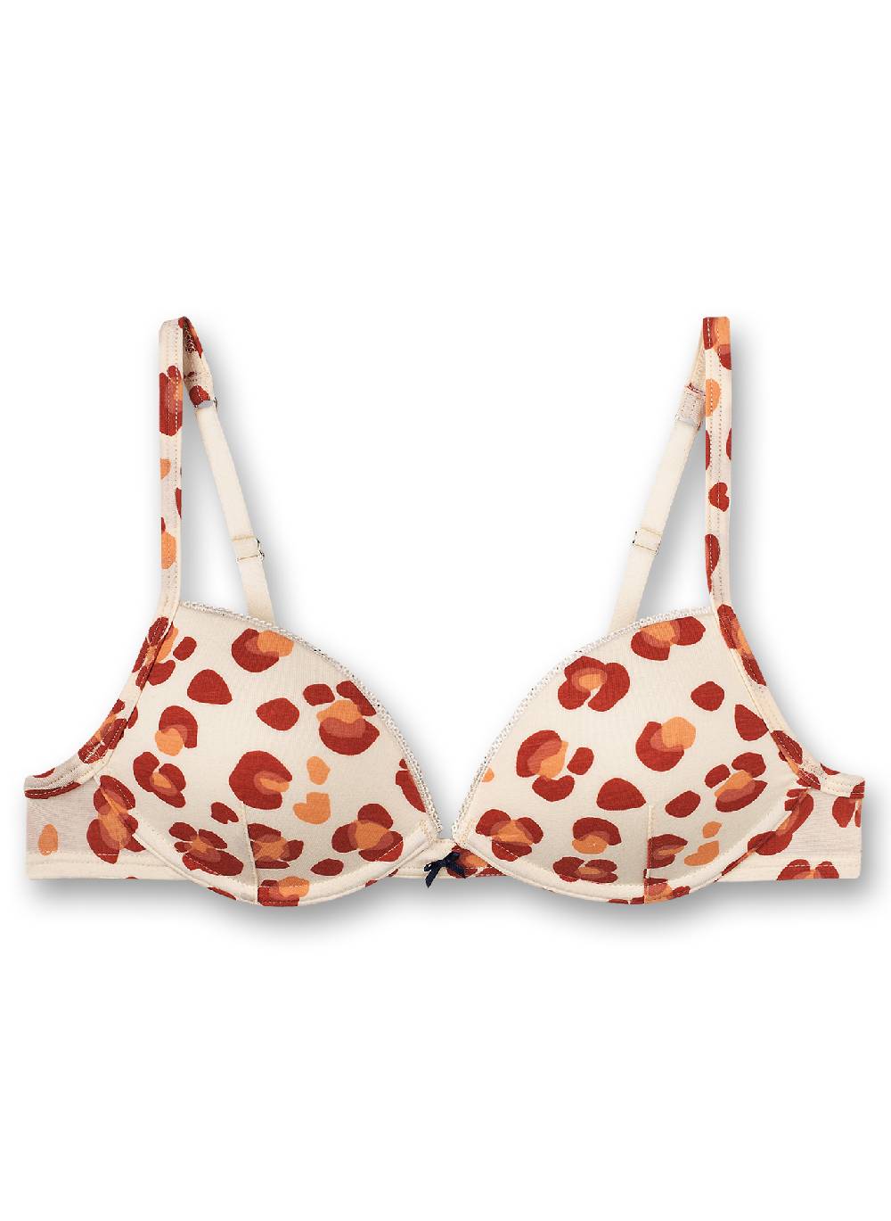 Sanetta Mädchen-Soft Cup Bra Rosa Leo Flower