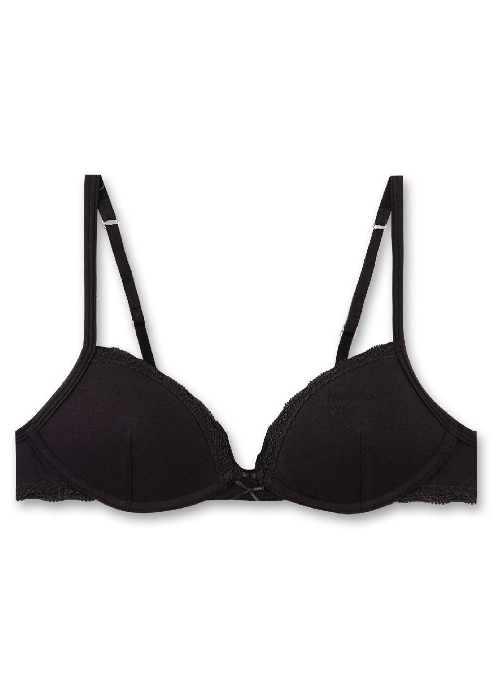Sanetta Mädchen-Soft Cup Bra Schwarz