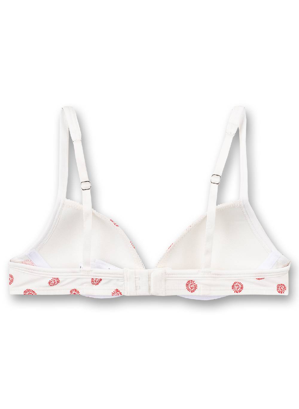 Sanetta Mädchen-Soft Cup Bra Weiß Bye The Sea