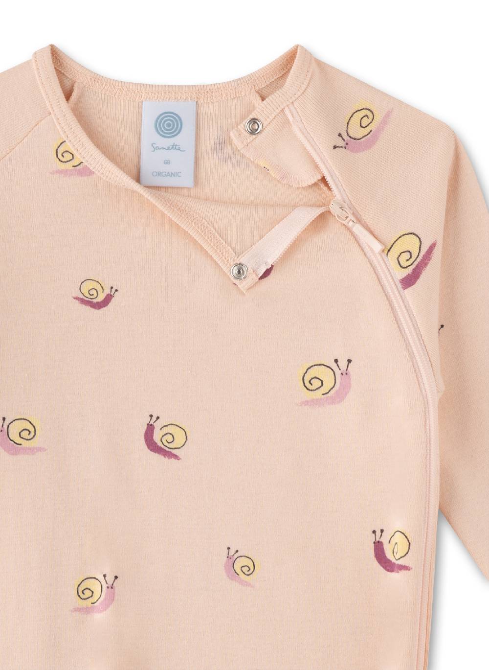 Sanetta Mädchen-Strampler Beige