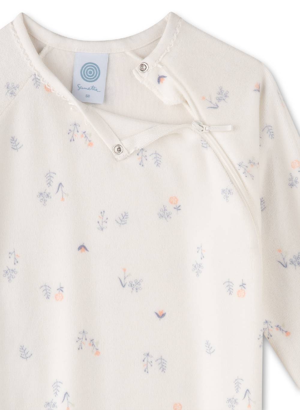 Sanetta Mädchen-Strampler Beige