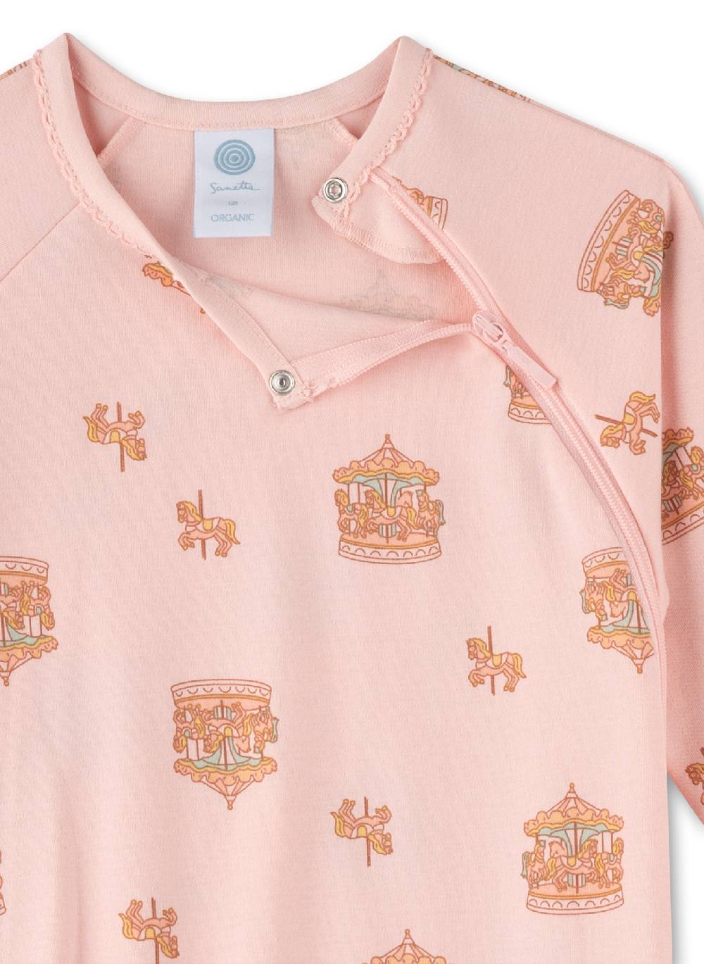 Sanetta Mädchen-Strampler Rosa