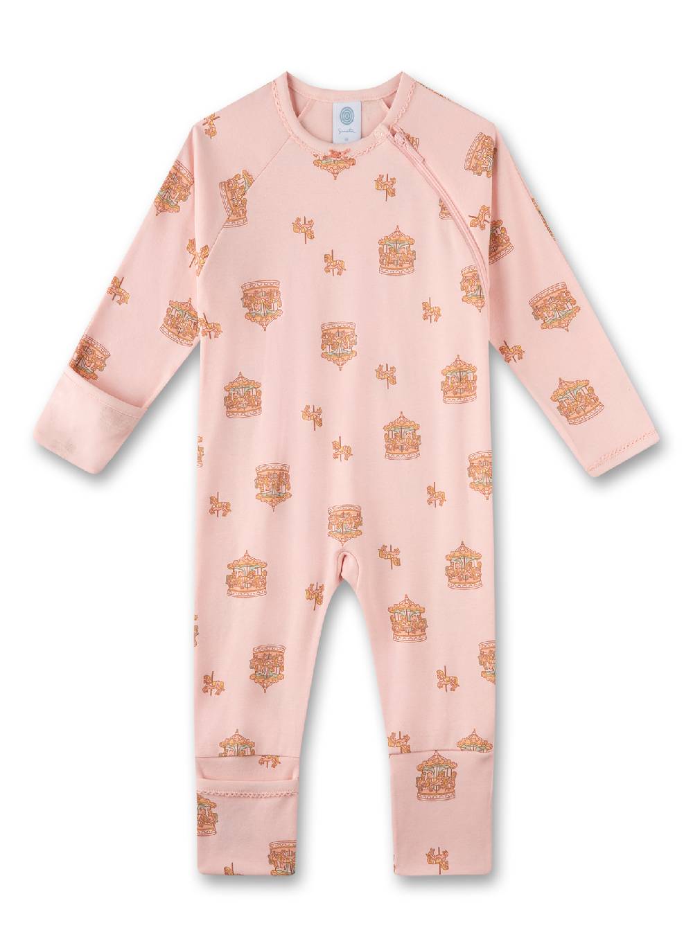 Sanetta Mädchen-Strampler Rosa