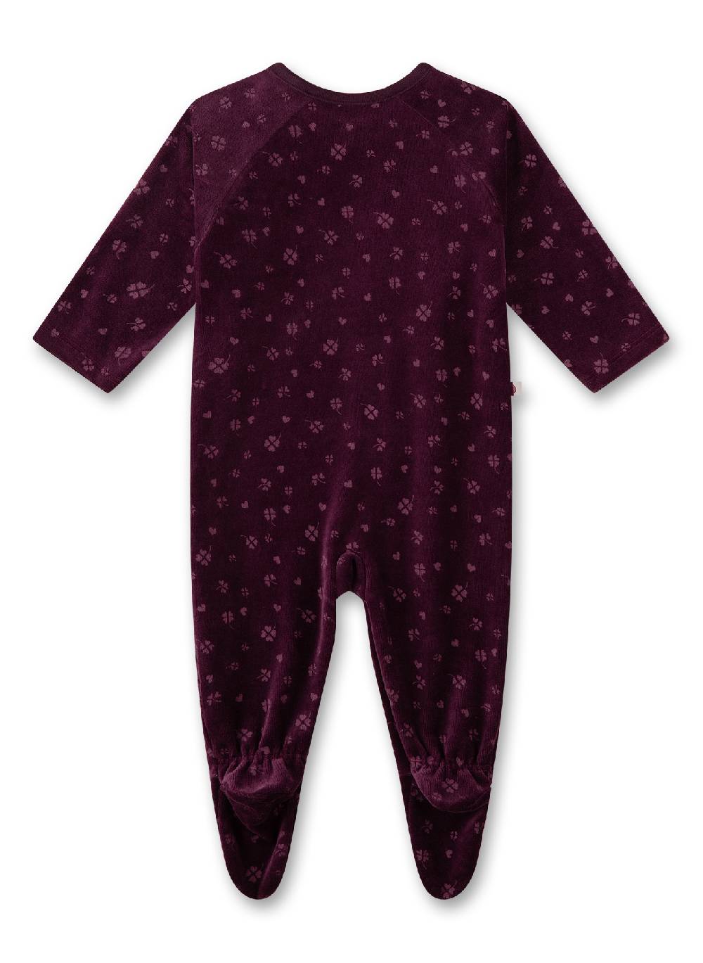 Sanetta Mädchen-Strampler Rot Aus Nicki