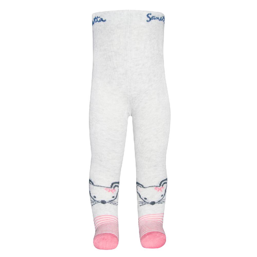 Sanetta Mädchen-Strumpfhose Graumelange