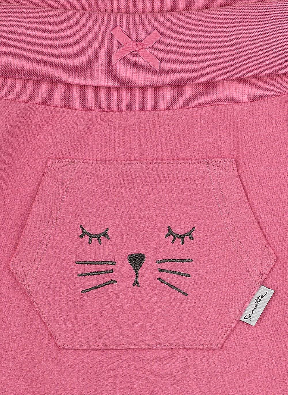 Sanetta Mädchen-Sweathose Pink Lovely Leo