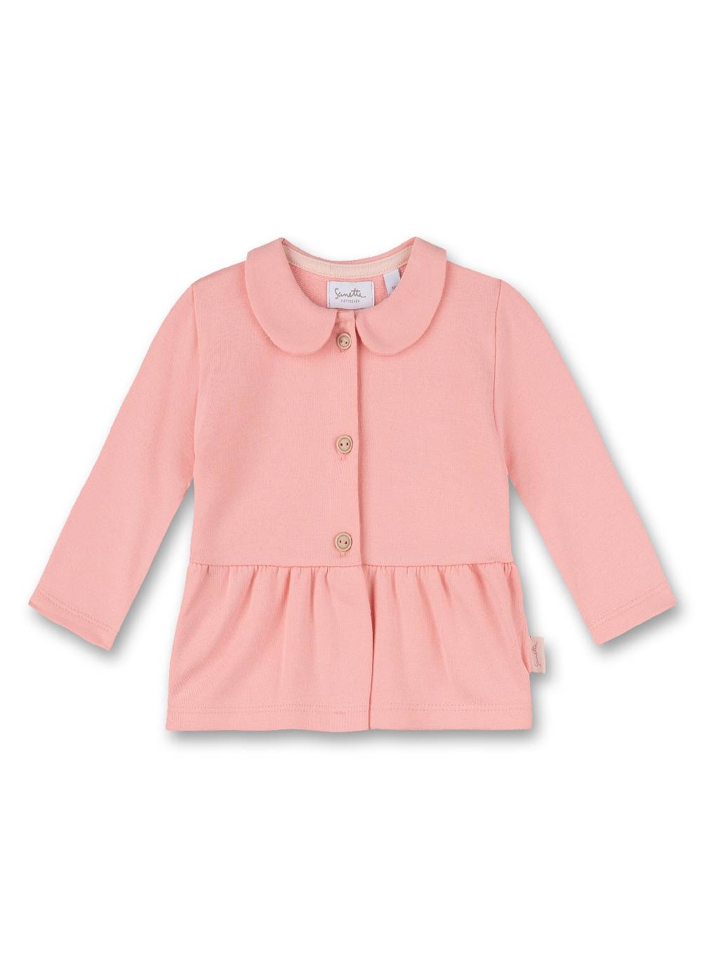 Sanetta Mädchen-Sweatjacke Orange