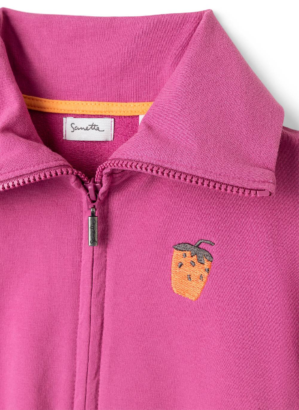 Sanetta Mädchen-Sweatjacke Pink