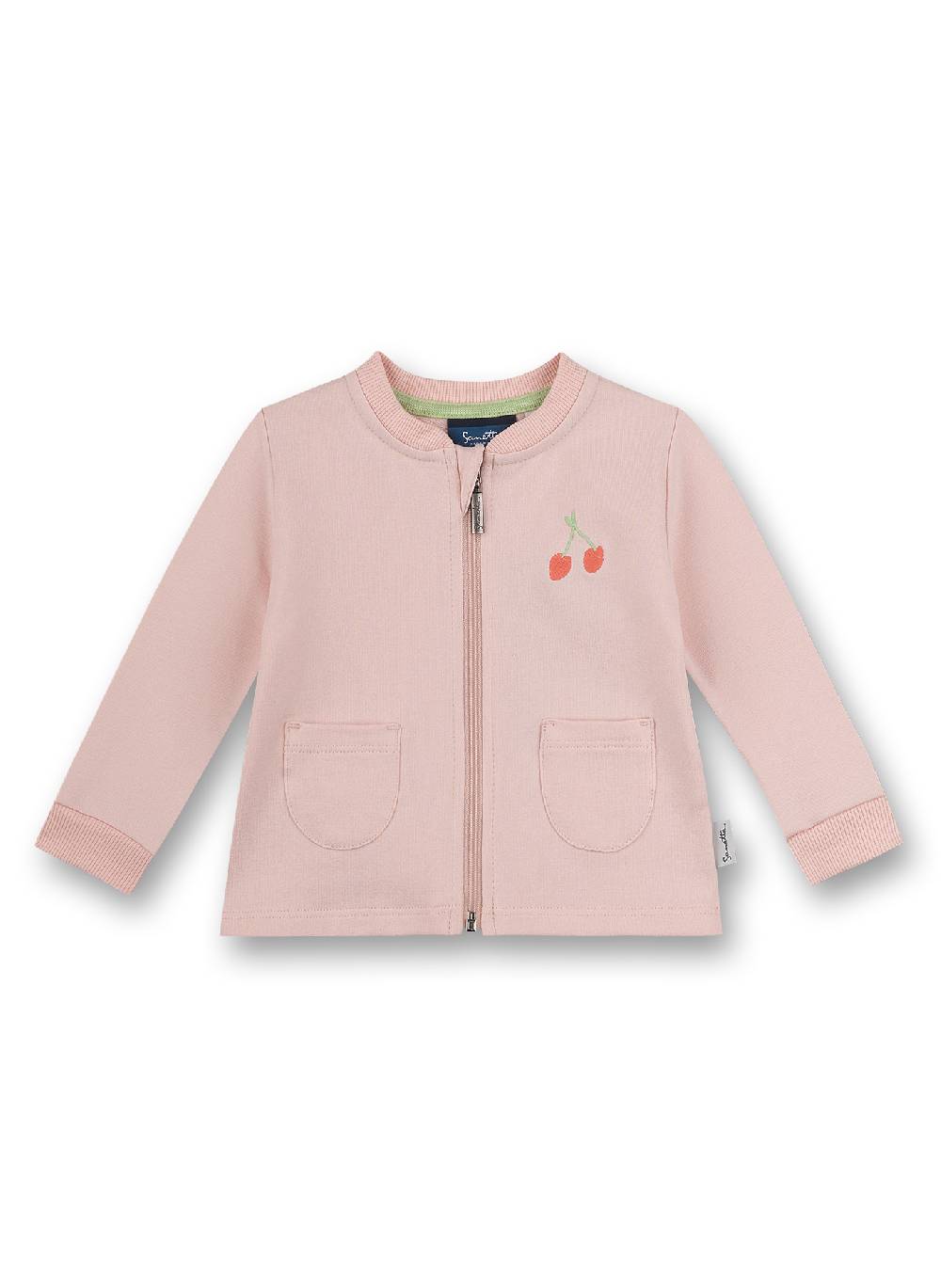 Sanetta Mädchen-Sweatjacke Rosa Fresh Fruits