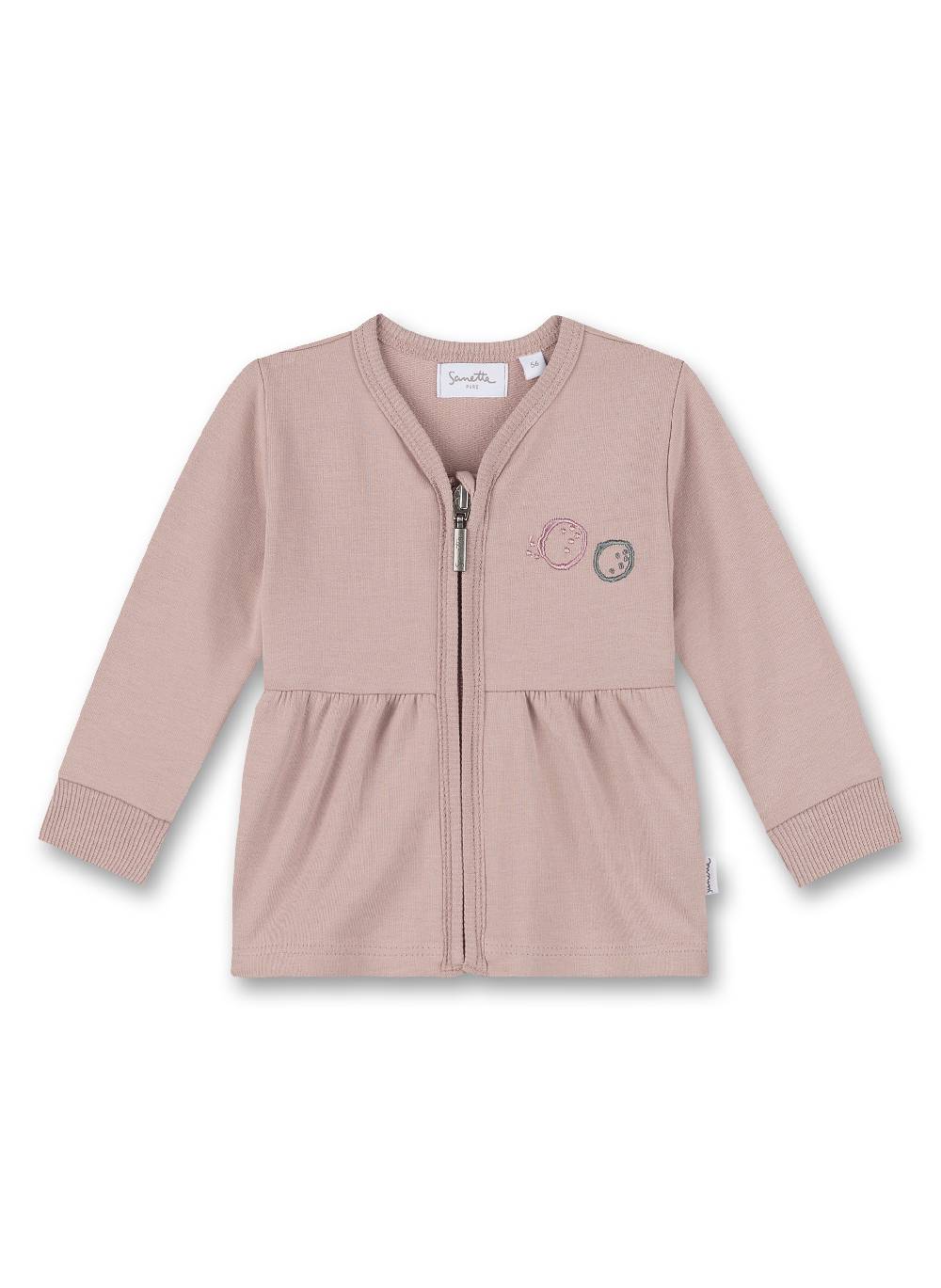 Sanetta Mädchen-Sweatjacke Rosa