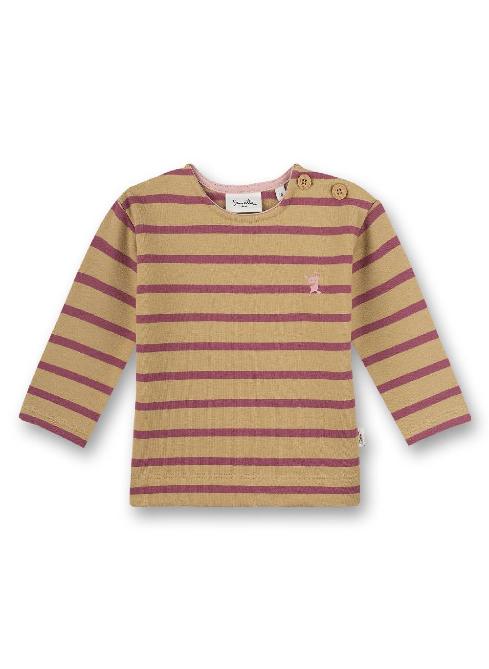 Sanetta Mädchen-Sweatshirt Beige