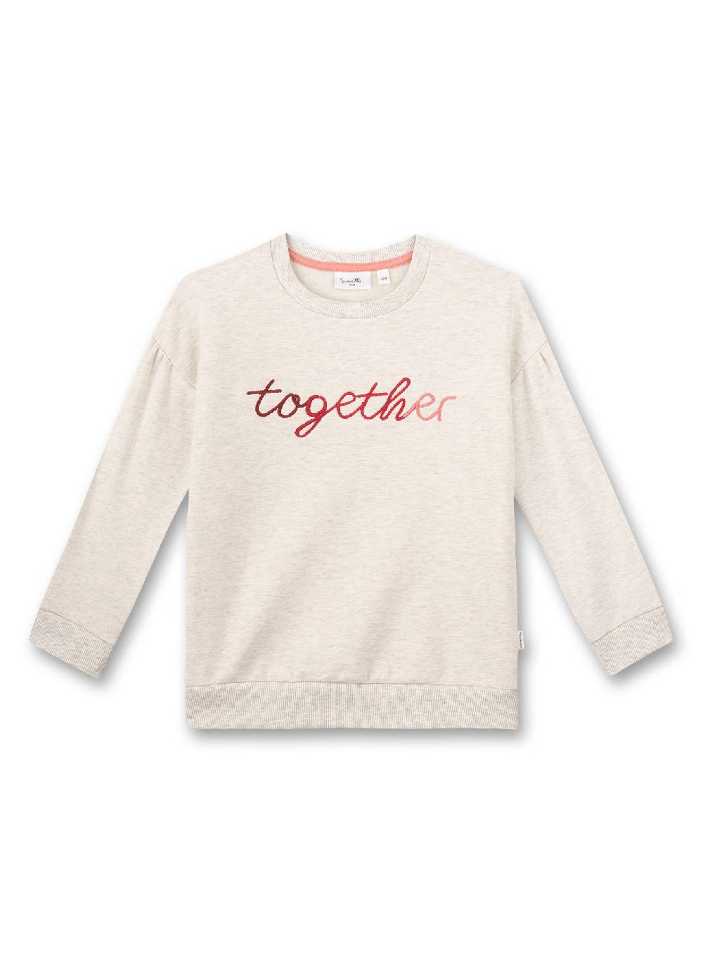 Sanetta Mädchen-Sweatshirt Beigemelange